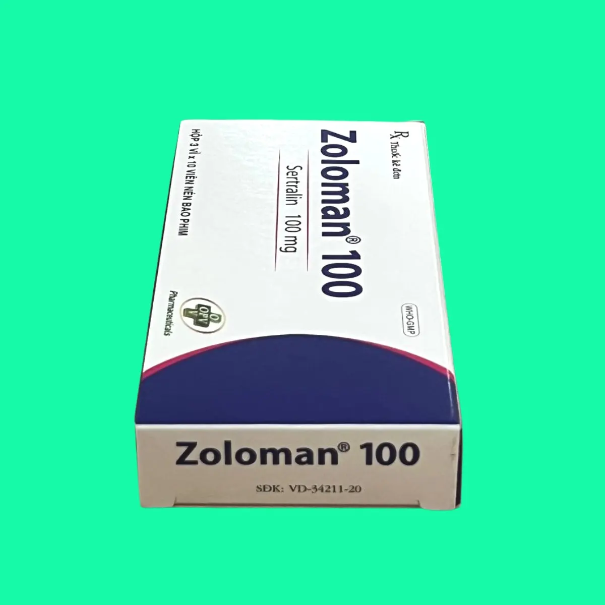 zoloman-100-3 Thuốc Zoloman 100