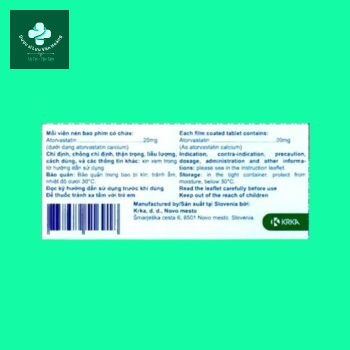 Atoris 20mg 3 Atoris 20mg