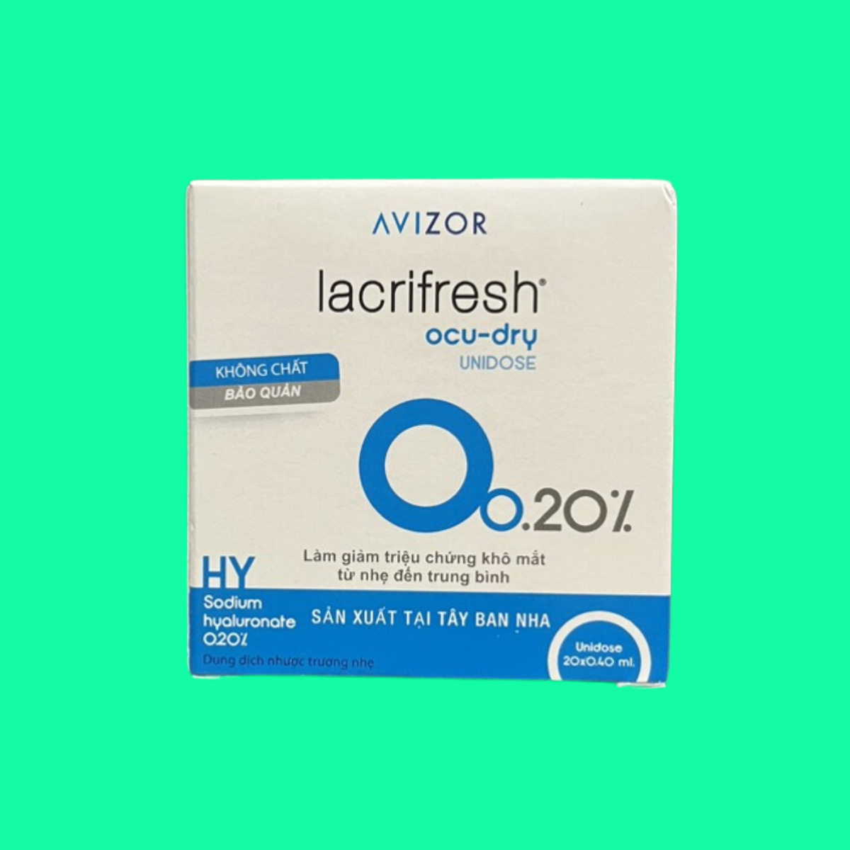 Avizor Lacrifresh Ocu Dry 0.20% - 1 Avizor Lacrifresh Ocu Dry 0.20% Unidose