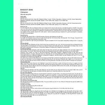 Bagocit 20 7 Thuốc Bagocit 20