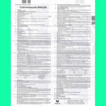 Cotrimoxazole 800/160 10 Cotrimoxazole 800/160