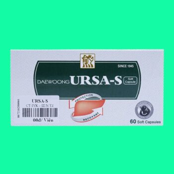 Mặt trước hộp Daewoong Ursa-S