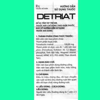 Detriat 100mg