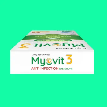 Dung dịch nhỏ mắt Myovit 3 6 Dung dịch nhỏ mắt Myovit 3