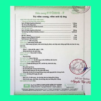 Thuốc Fitôrhi - F
