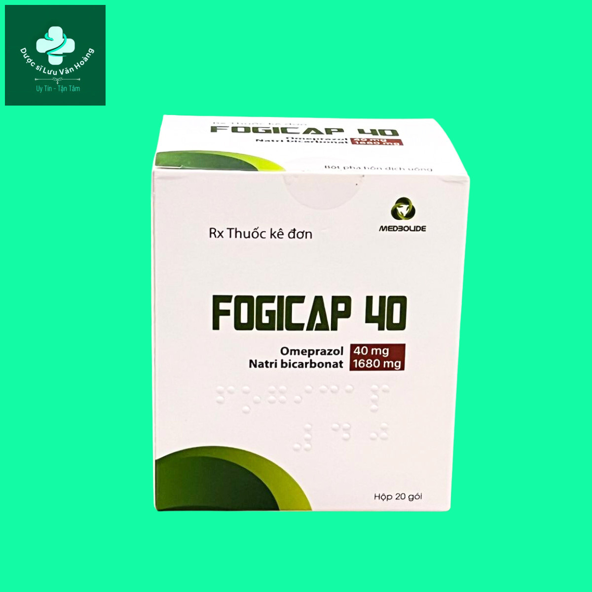 Fogicap 40 - 1 Thuốc Fogicap 40
