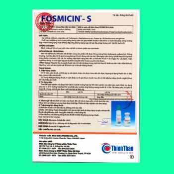 Fosmicin-S For Otic Solvent