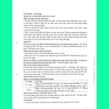Thuốc Gaspemin 40
