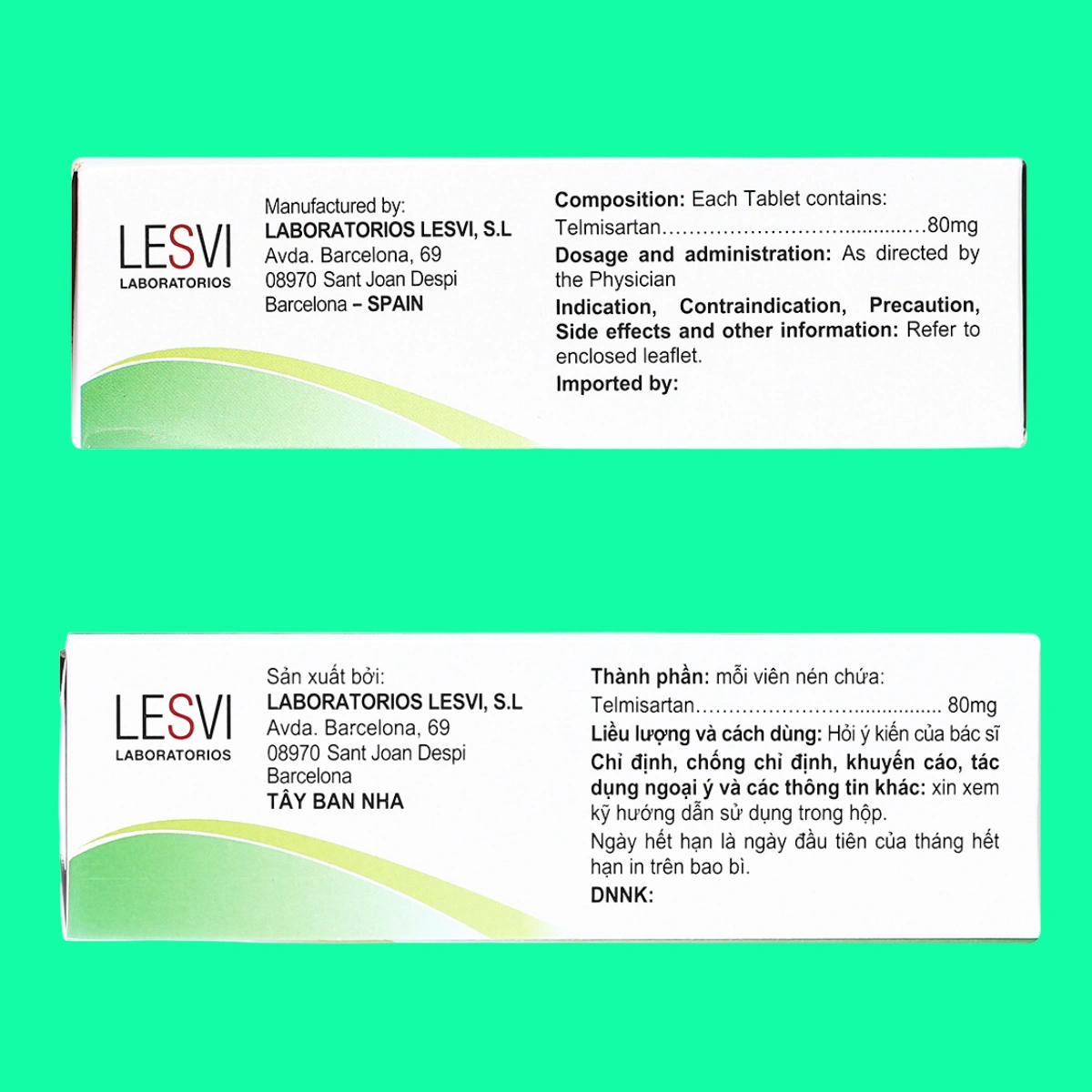 Leviste-80-5 Levistel 80mg