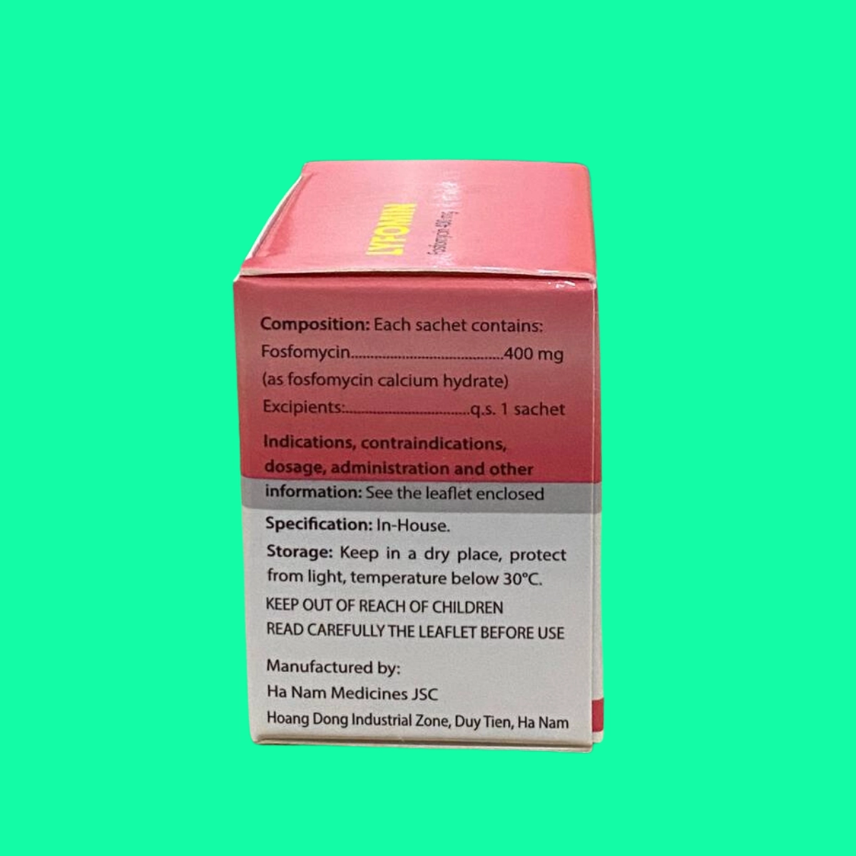 Lyfomin-5 Thuốc Lyfomin 400mg