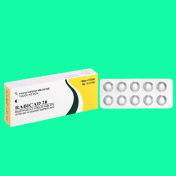 Mặt trước hộp Rabicad 20