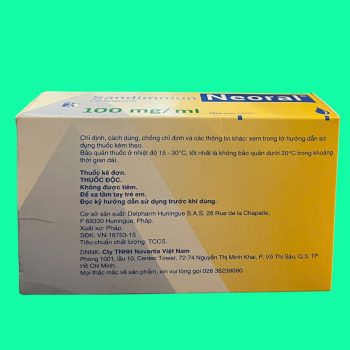 Sandimmun Neoral 100mg/ml 10 Sandimmun Neoral 100mg/ml