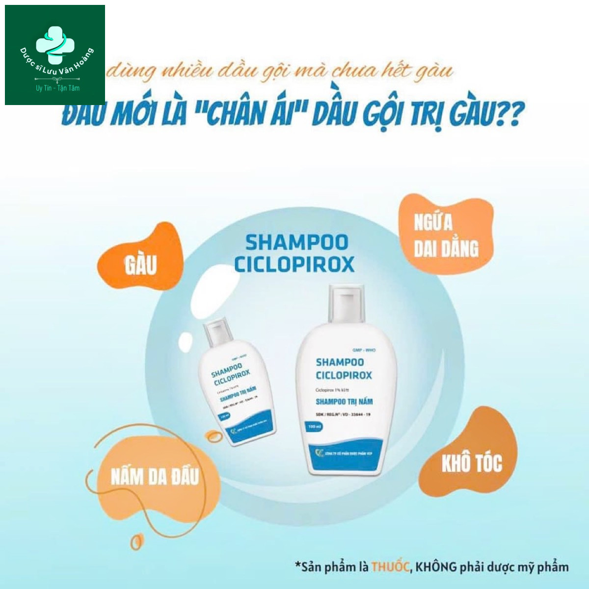 Shampoo Ciclopirox 100ml