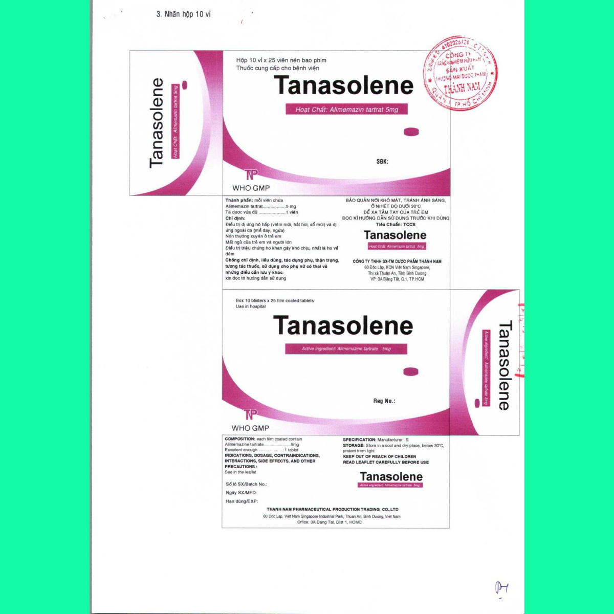Tanasolene-4 Tanasolene