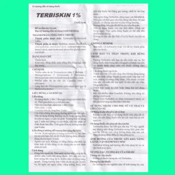 Terbiskin 1% 6 Terbiskin 1%