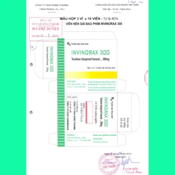 Invinorax 300 5 Thuốc Invinorax 300