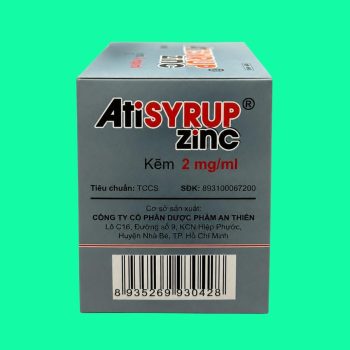 Atisyrup Zinc 2mg/ml