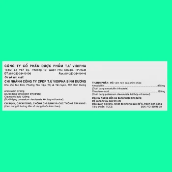 Thuốc Augxicine 1g