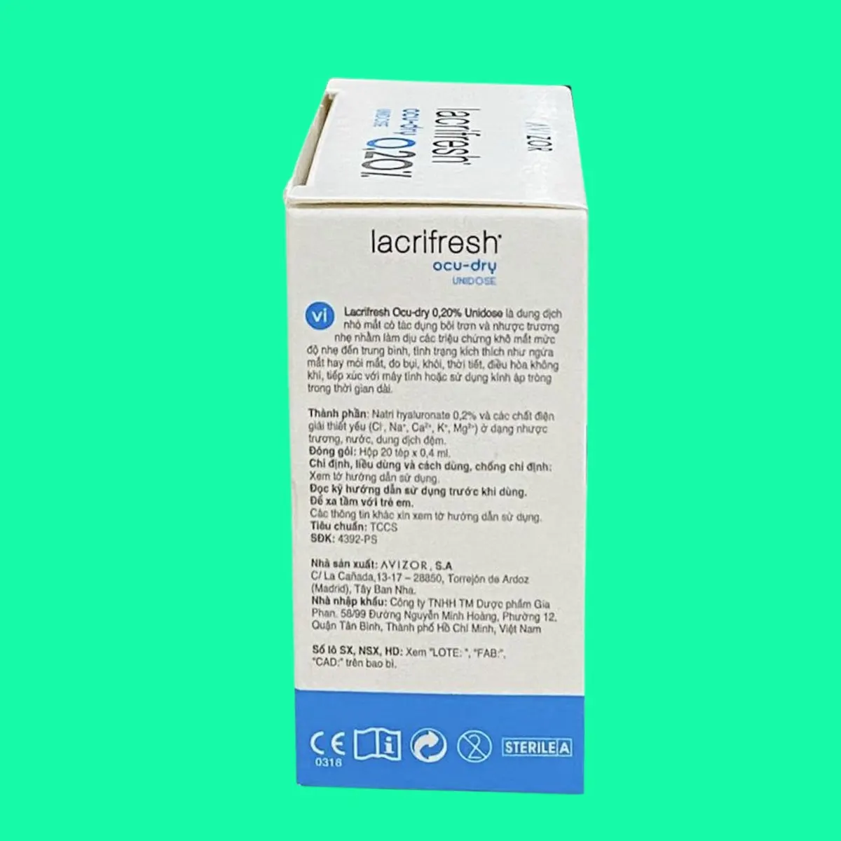 avizor-lacrifresh-ocu-dry-02 Avizor Lacrifresh Ocu Dry 0.20 % Unidose