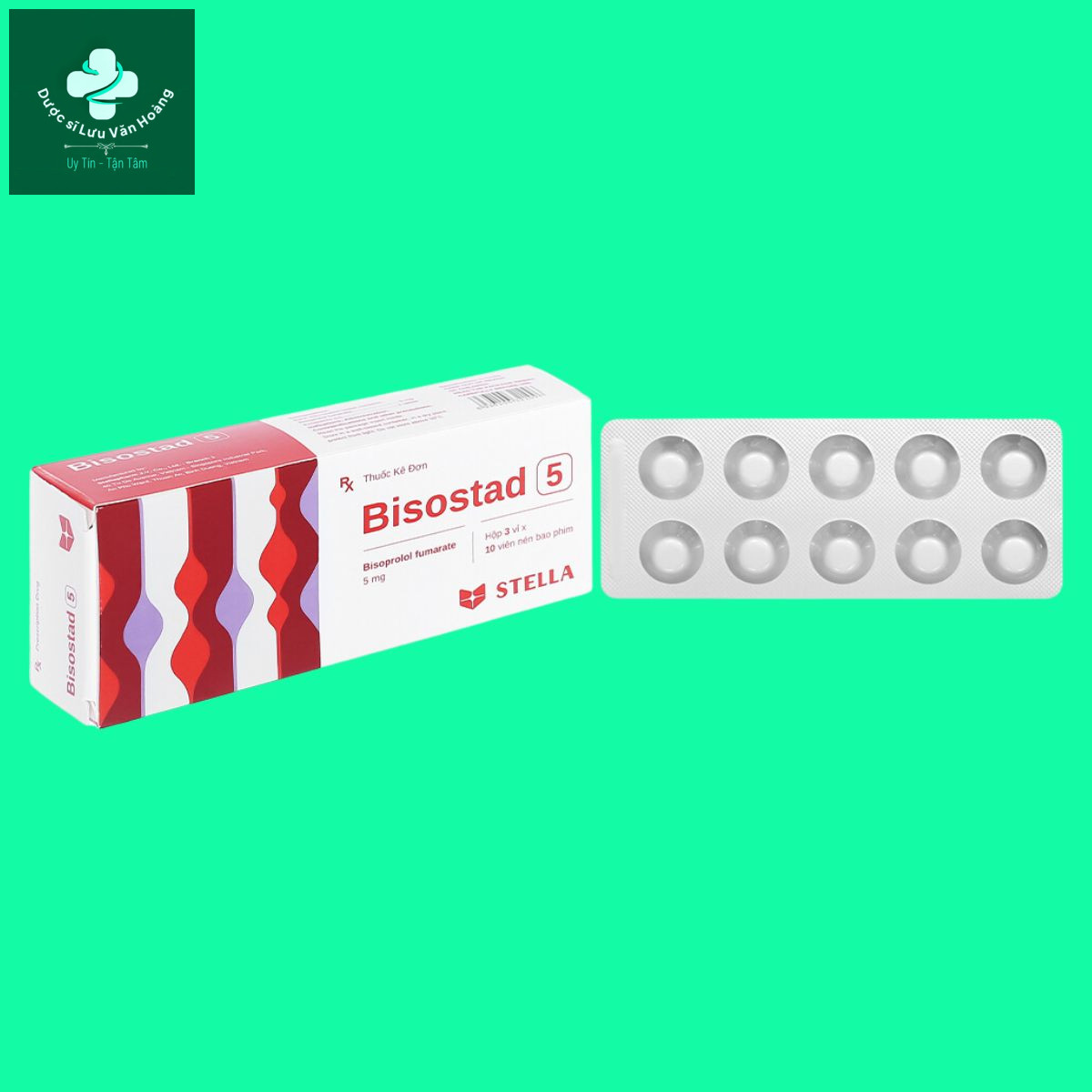 bisostad-1 Thuốc Bisostad 5mg