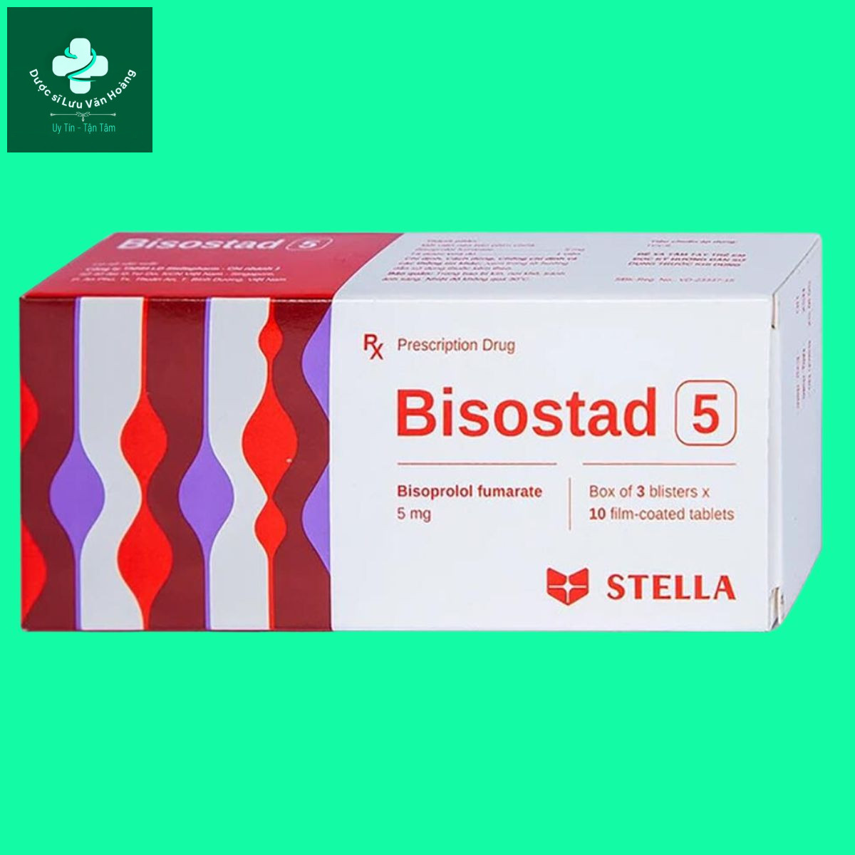 bisostad-11 Thuốc Bisostad 5mg