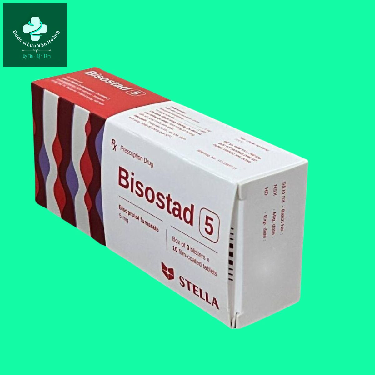 bisostad-14 Thuốc Bisostad 5mg