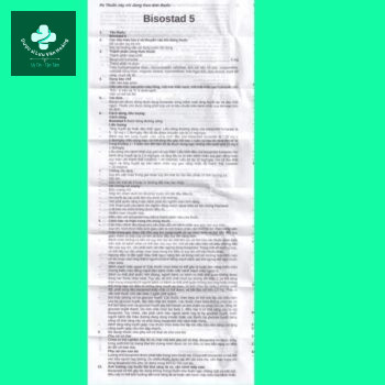 Bisostad 5 13 Thuốc Bisostad 5mg