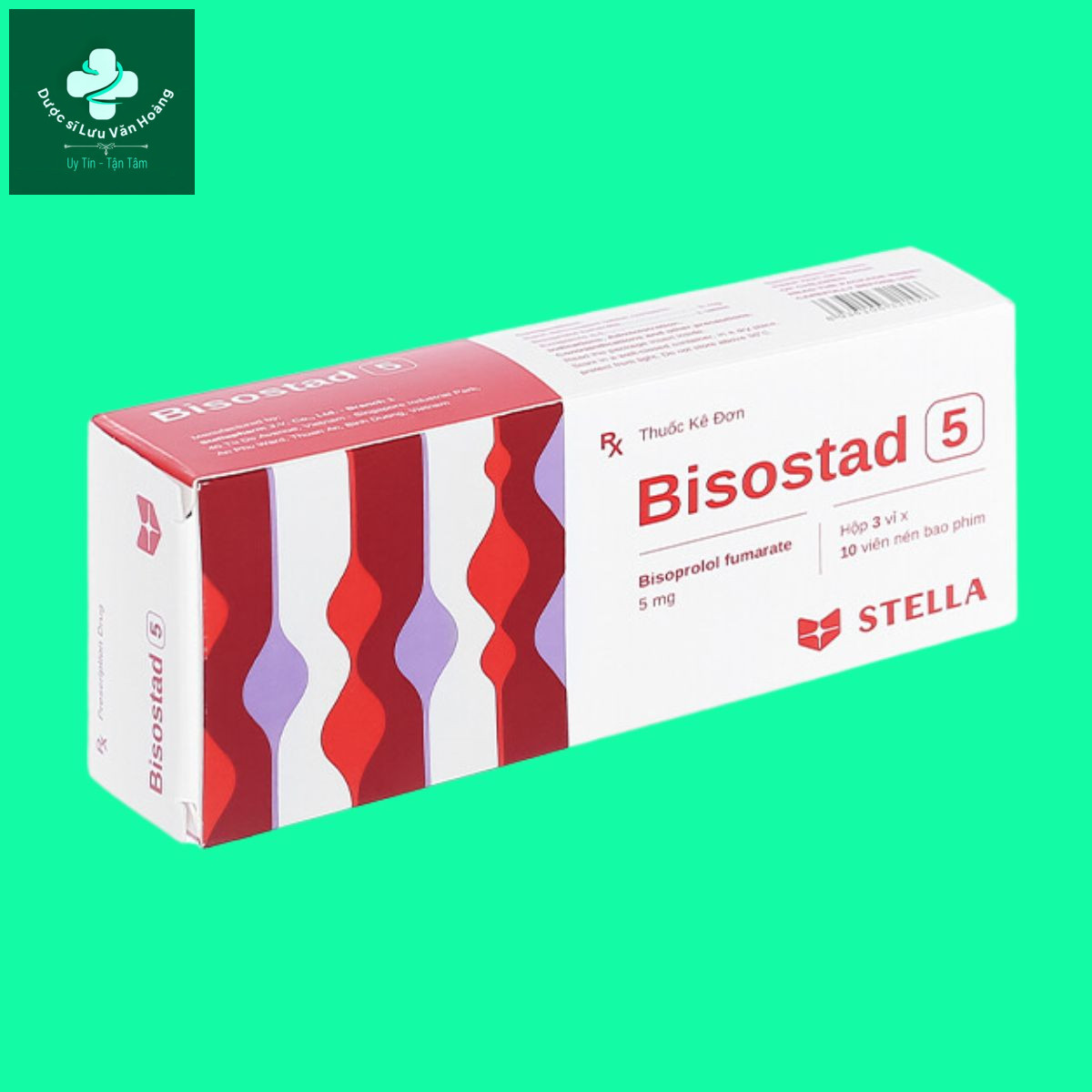 bisostad-2 Thuốc Bisostad 5mg