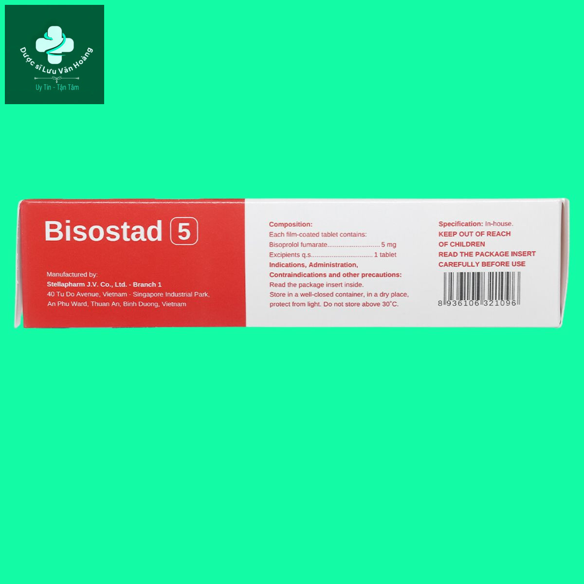 bisostad-6 Thuốc Bisostad 5mg