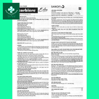 Calcium Corbière Extra 10ml 16 Thuốc Calcium Corbière Extra 10mg hdsd