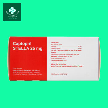 Captopril Stella 25mg