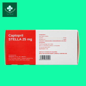 Captopril Stella 25mg