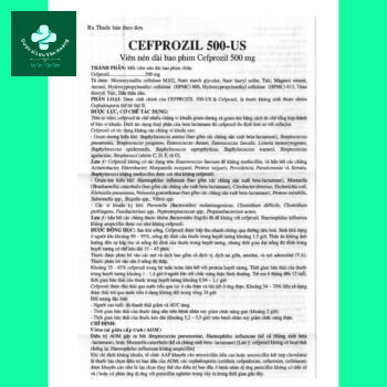 Cefprozil 500-US