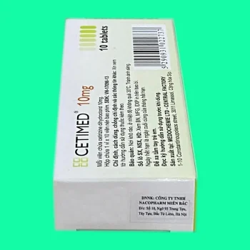 Thuốc Cetimed 10mg
