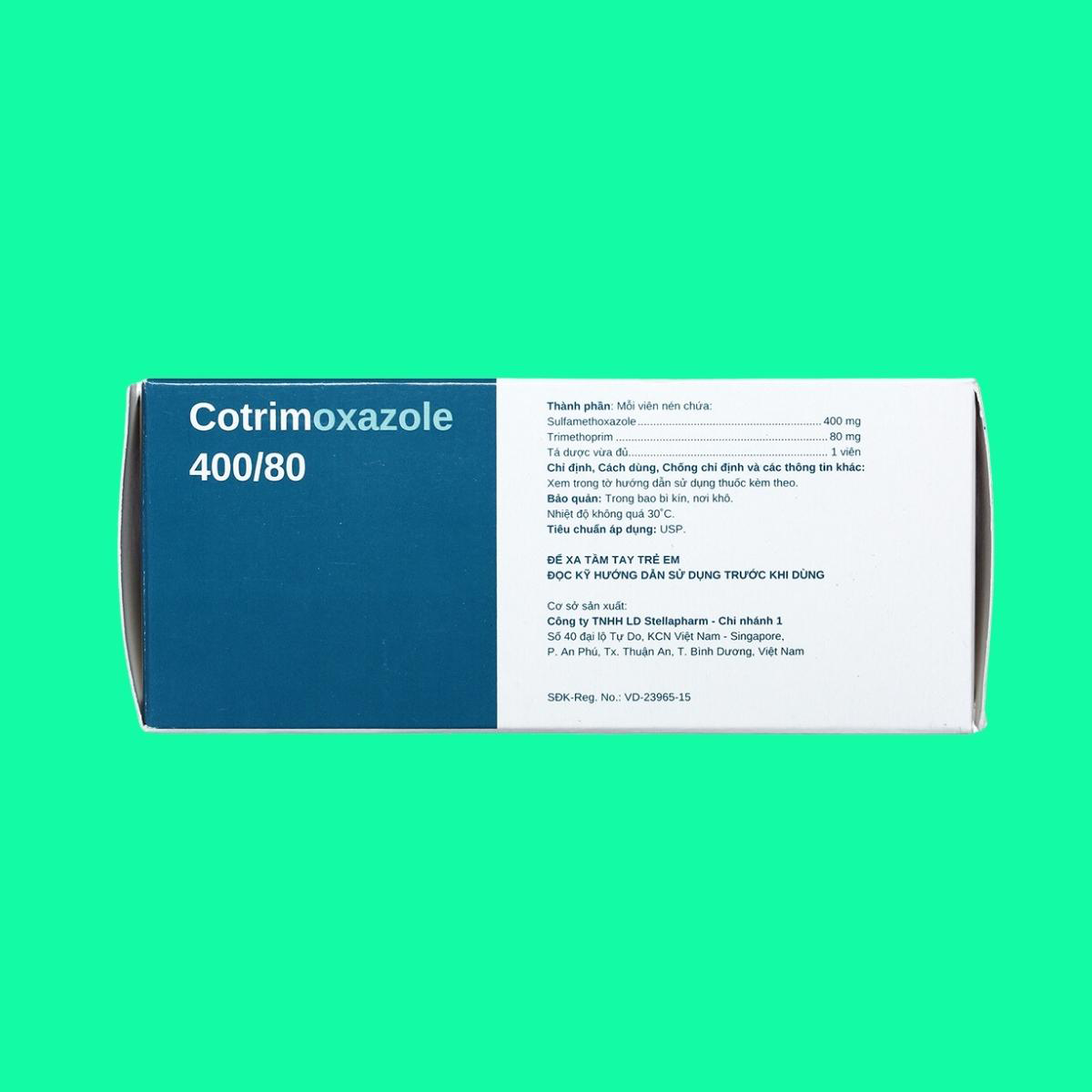 cotrimoxazole-400-80-5 Cotrimoxazole 400/80