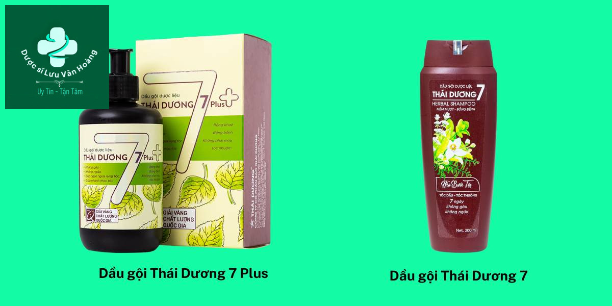 Dầu gội Thái Dương 7 Plus 13 Dầu gội Thái Dương 7 Plus và Thái Dương 7