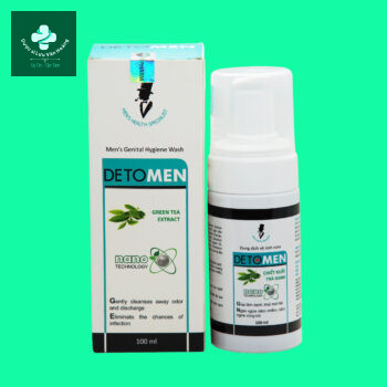 Detomen - Dung dịch vệ sinh nam tạo bọt từ thiên nhiên