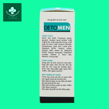 Dung dịch vệ sinh nam Detomen 9 Detomen - Dung dịch vệ sinh nam tạo bọt từ thiên nhiên
