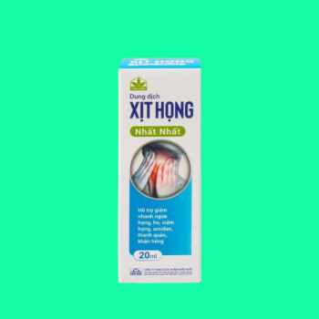 Dung dịch Xịt Họng Nhất Nhất