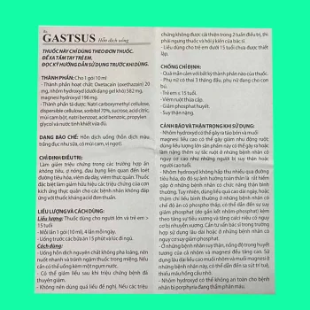 Gastsus 10ml