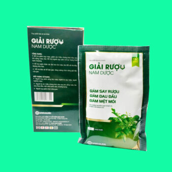 Giải Rượu Nam Dược (Dạng gói) 2 Thuốc Giải Rượu Nam Dược (Dạng gói)