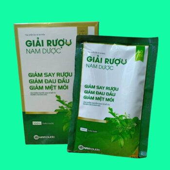 Giải Rượu Nam Dược (Dạng gói) 9 Thuốc Giải Rượu Nam Dược (Dạng gói)