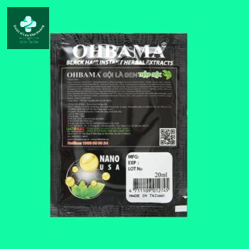 Dầu gội Thảo mộc Ohbama gội là đen