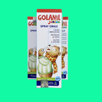 Xịt họng Golanil Junior 7 Xịt họng Golanil Junior