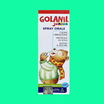 Xịt họng Golanil Junior 8 Xịt họng Golanil Junior