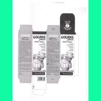 Xịt họng Golanil Junior 12 Xịt họng Golani Junior hdsd