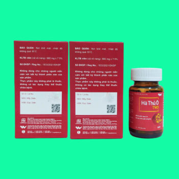 Hà Thủ Ô TW3 Hộp 60 Viên 2 Thuốc Hà Thủ Ô TW3 Hộp 60 Viên