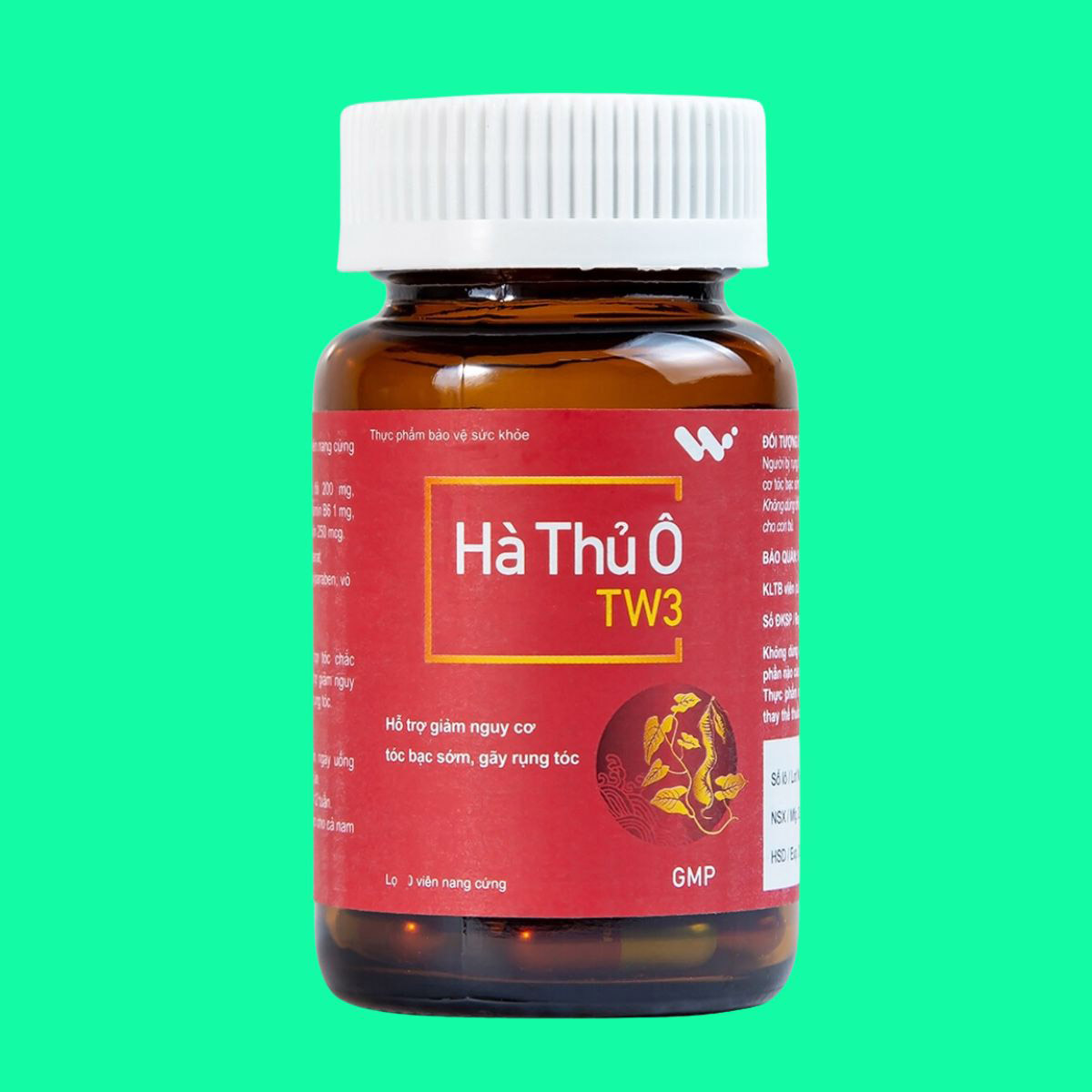 Thiết kế chưa có tên - 1 Thuốc Hà Thủ Ô TW3 Hộp 60 Viên