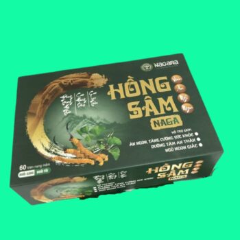 Hồng Sâm Naga hộp 60 viên 4 Hồng Sâm Naga hộp 60 viên