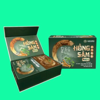 Hồng Sâm Naga hộp 60 viên 2 Hồng Sâm Naga hộp 60 viên